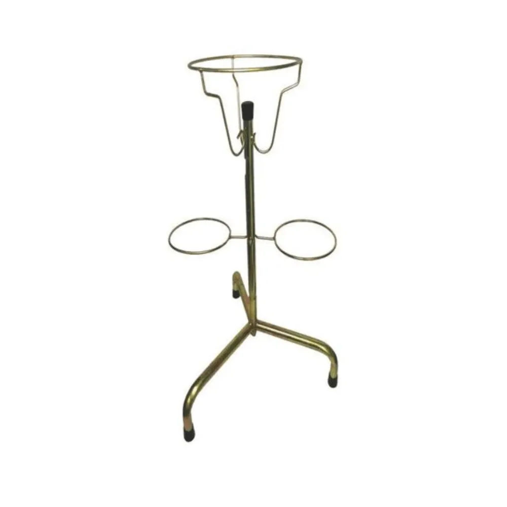 Violeteiro Pedestal para 3 Vasos Regaplan Dourado