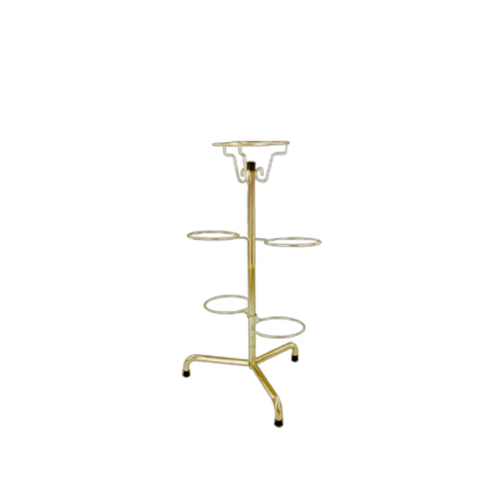 Violeteiro Pedestal para 5 Vasos Regaplan Dourado