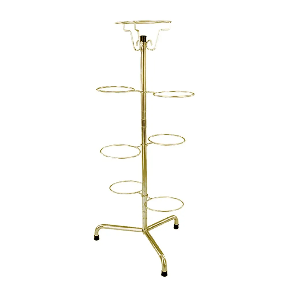 Violeteiro Pedestal para 7 Vasos Regaplan Dourado