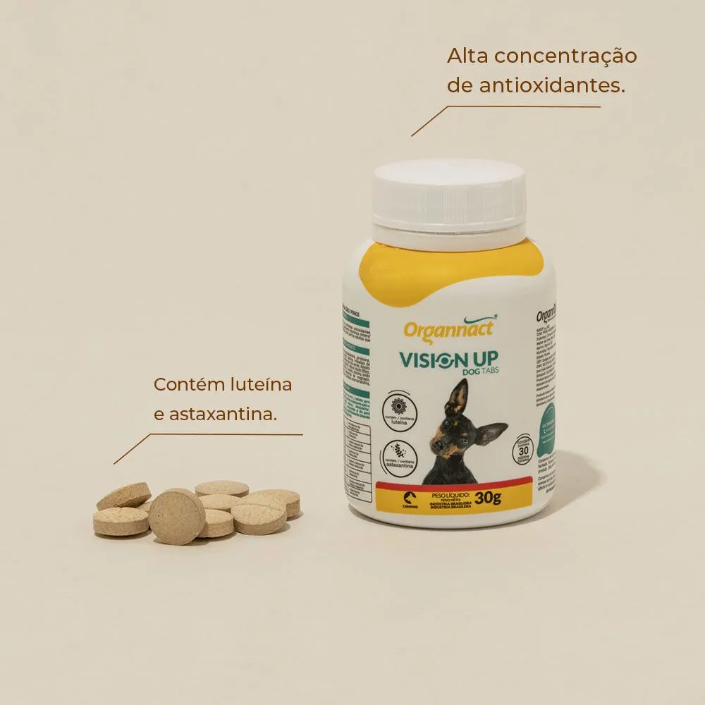 Vision Up Dog Tabs Cães Adultos Organnact — foto 5