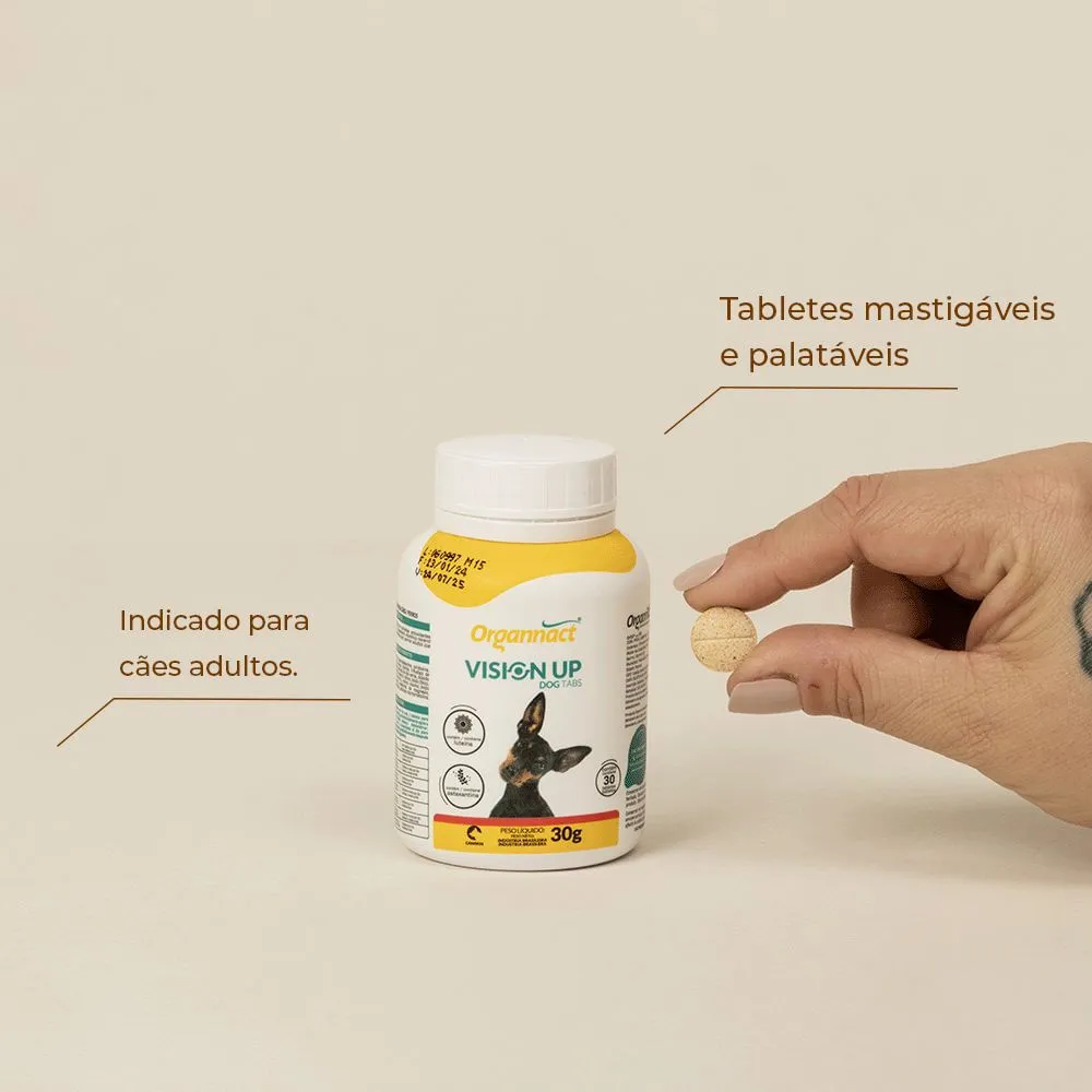 Vision Up Dog Tabs Cães Adultos Organnact — foto 6