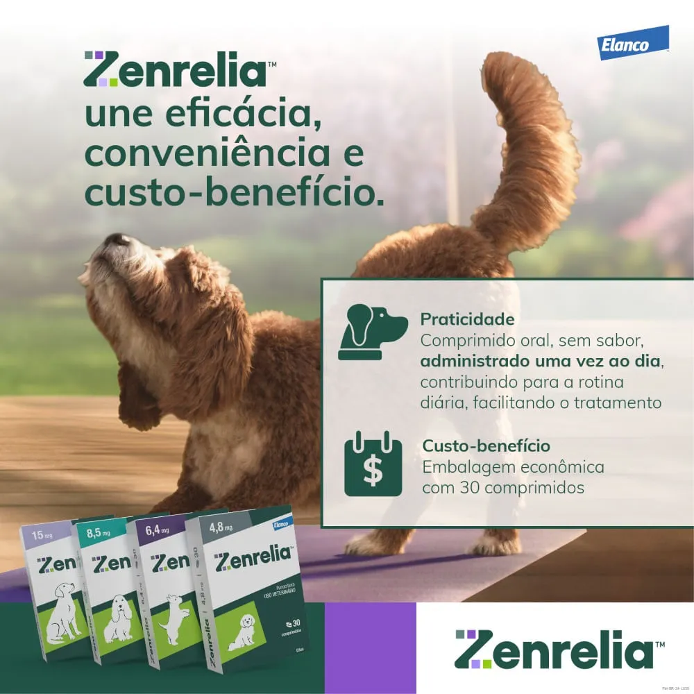 Zenrelia 4,8mg Tratamento para Coceira em Cães — foto 6