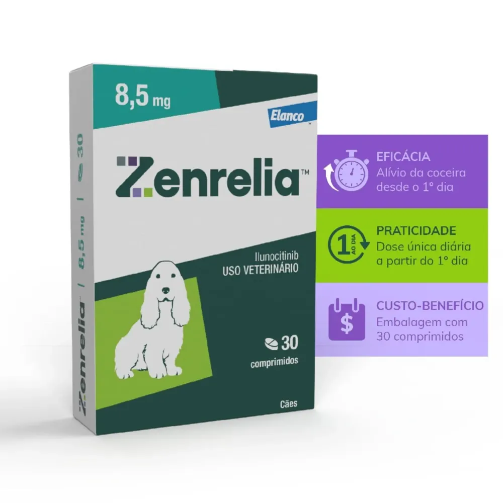Zenrelia 8,5mg Tratamento para Coceira em Cães — foto 2